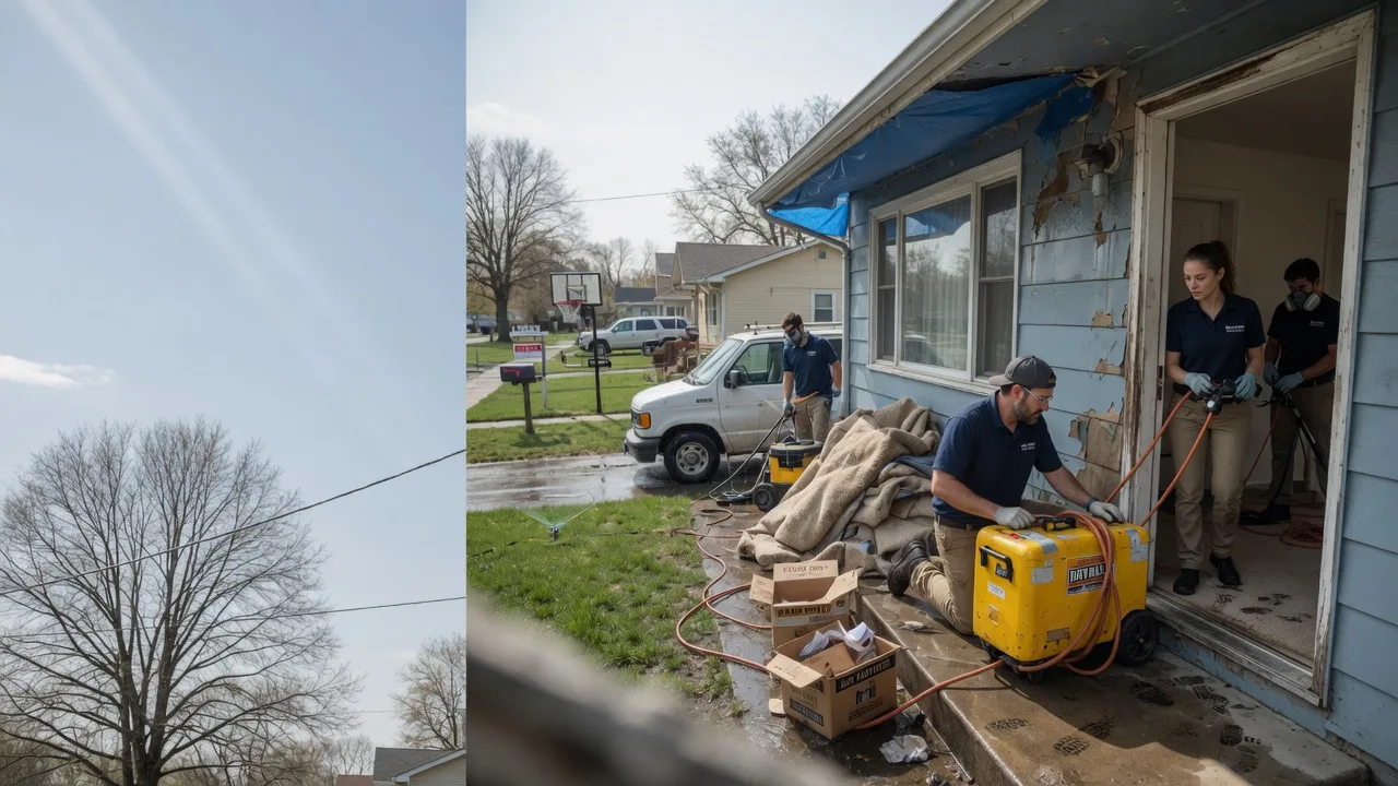 Basement Flood Cleanup in Blomkest, MN near me